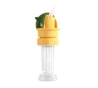 Veasbuu Universal Straw Topper - Leakproof Bottle Adapter, Small Safety Cap with Protective Shield, Food-Grade Silicone Material, Stress Reliever Grip, Secure Mouth Guard for Home Travel Car Juice