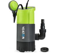VEATON 2-in-1 Submersible Water Pump with Scalable Base Design, 750W Max Flow 13000L/H Remove Clean/Dirty Water by Float Switch or Manual Activation, for Pool Flooded Basement Garden Pond Tub