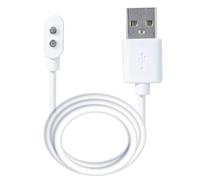 Vebaisa Magnetic USB DC Charger Cable with 2 Dots Replacement Charging Cord 2.7ft for Rechargeable Toys, Facial Cleanser, Massagers, Electric Toothbrushes-6mm /0.24inch