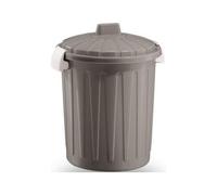 Veca BD001L00800198 Clip Lid Trash Can, 8L