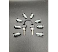 Vecam 8 Barrel & Keys Set for Multi-Vehicle Locks That Require The Same Key Caravan/Motorhome S211