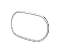 VECES Stainless Steel Stickers Cover Water Cup Holder Panel Decoration Trim for Audi A3 8V 2013-2019 Interior Accessories Car Styling Steering Wheel Covers