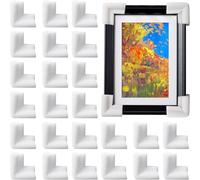 Veciado 36 Pieces Thick Foam Corner Protectors for TV, Picture and Mirror Frames, Moving Supplies and Packing Materials