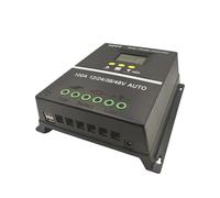 Veciado Hybrid Wind Solar Controller MPPT Charging Boost Wind Turbine Generator Solar Panel Home Street Light Controller Black