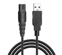 VecKoptuo Replacement USB Charger for Water Flosser, Portable Oral Irrigator Charging Cable,1.2m USB Power Supply Cable for Pecham/Coslus Water Flosser.