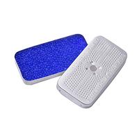 Vecksoy Indicating Silica Gel Dehumidifier Desiccant, Reusable Absorber Orange/blue Desiccant Canisters, Orange Blue Bead Tin For Car, Closet, Cabinet, Bag, Storage Box