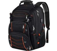 VECKUSON 18.4 Laptop Backpack for Men, 55L Extra Large Gaming Laptops Backpack with USB Charger Port,TSA Friendly Flight Approved and RFID Anti-Theft Pocket