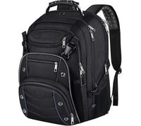 VECKUSON Extra Large Laptop Backpack, 22" x 17" x 10", 60L Capacity, Multi-Compartment Protection, Fits 15.6-19" Laptops, TSA Approved, RFID Anti-Theft, Sport Backpack