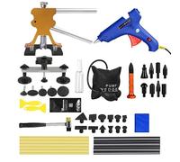 veco chajor Car Dent Repair Kit Dent Puller Set, Dent Repair Dent Tool, Car Paintless Dent Removal Kit, DIY Golden Lifter for Vehicle Dents/Door Dings/Hail Damage Removal