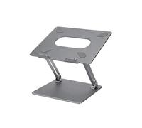 VECOFO Laptop Stand for Desk, Ergonomic Aluminum Laptop Stand Adjustable Height, Foldable Laptop Riser for 10-17 Inchs Laptop(Gray)
