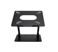 VECOFO Laptop Stand for Desk, Ergonomic Aluminum Laptop Stand Adjustable Height, Foldable Laptop Riser for 10-17 Inchs Laptop(Black)