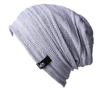 VECRY Kids Slouch Beanie Winter Hats Boys Girls Children Knitted Skull Cap (01k-Pale)