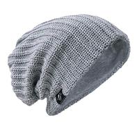 VECRY Men's Slouchy Beanie Knit Rasta Skull Cap for Summer Winter (Ribbed Pale)