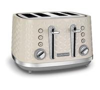 Vector 4 Slice Toaster 248132 Cream Four Slice Toaster Cream Toaster + Pyramid Kettle 108132 Traditional Kettle Cream