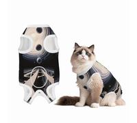 Vector Copy Dog Surgery Suit Recovery Suit, 100% Cotton Breathable Full Body Dog & Cat Surgical Suit with Cute Prints, Alternative to Cone for Spay Neuter Wound Care, Male & Female Pets Medium