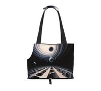 Vector Copy Pet Tote Bag Foldable Handbag Carrier for Small Dogs Cats Puppy Portable Travel Shoulder