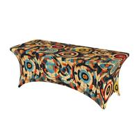 vector design target Print Professional stylish Rectangular Table Cover Clean Tablecloth Easy Installation