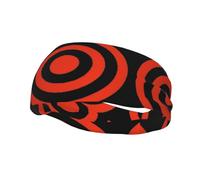 Vector Design Target Print Sports Sweatband-Workout, Sports, Costume, Running, Fashion and Outdoor Activity