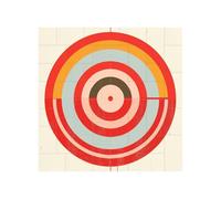 vector design target Printed Square Jigsaw Puzzle 12.8x12.8 CM, Puzzle Challenging Game for Adults Gifts, Family Fun Decorative Wall Decor