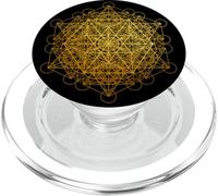 Vector Equilibrium Sacred Geometry Metatron Flower Of Life PopSockets PopGrip for MagSafe
