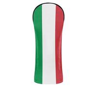 Vector Flag Italy Accurate Dimensions Official Golf Cover Set Waterproof Headcover with Interchangeable No. Tags for Driver Hybrid and Fairway Woods
