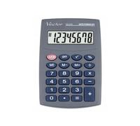 Vector KAV VC-210III Pocket Calculator, 8-digit, 64x98.5mm, gray