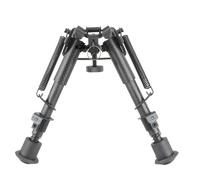 Vector Optics Rokstad 6-9 inch Fixed Bipod for Q/D Swivel with Carbon Fibre Legs