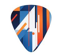 vector Prints Guitar Picks - 12-Piece Set with 3 Different Thicknesses, Suitable for Electric and Acoustic Guitars