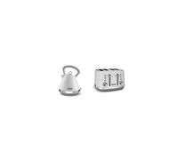 Vector Pyramid Kettle 108134 Traditional Kettle White 4 Slice Toaster 248134 White Four Slice Toaster White Toaster