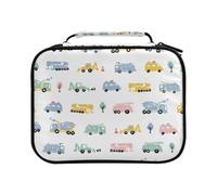 Vector White Pastel Colored Pencil Bag Large Capacity Pencil Case for Colouring Pencils Pen Bag Marker Organizer