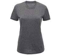 Vectorbomb TriDri Womens Performance T Shirt 8 Black Melange