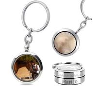 VECTWABY Custom Pet Fur Locket Urn with Photo/Name - Personalised Ashes Holder Jewelry Memorial Keepsake Gifts for Pets, Chickens, Dogs, Cats, Birds, Horses Sympathy Gift