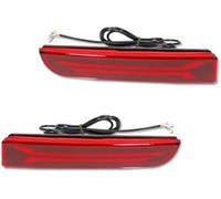 Vectzeta Tail Lights 2piece, for Lancer, for Evo X, for Outlander Red | Rear Bumper Reflector Lights,Tail/Brake Rear Fog Lamps And Turn Signal Light
