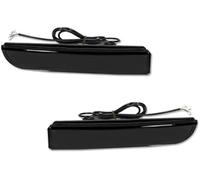 Vectzeta Tail Lights 2piece, for Lancer, for Evo X, for Outlander Red | Rear Bumper Reflector Lights,Tail/Brake Rear Fog Lamps And Turn Signal Light