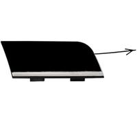 Vectzeta Towing Hole Plug Car Tow Hook Cover, for A6 C6 2004-2008 Front Bumper Cap Towing Eye 4F0807441(Black Passenger Side)