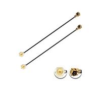 Vecys 2PCS U.F.L1 Male to U.F.L1 Female Cable 2" /5CM 1.13mm Low-Loss Extension Cable