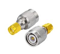 Vecys 4G antenna adapter TNC male to SMA male adapter SMA to TNC converter for 2G 3G 4G LTE antenna router CB radio WiFi WiMax mobile phone antennas wireless instrumentation
