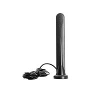 Vecys 4G LTE Antenna SMA Male Connector 8DBi GSM/3G/4G/5G Omni-directional Waterproof Suction Cup Antenna with Magnetic Base 3M RG174 Cable (Black)