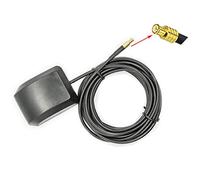 Vecys Car GPS Antenna 1575.42MHz MCX Male Plug Adapter with 3M GPS MCX Antenna Extension Cable RG174 Magnetic Base for Car Vehicles GPS Navigation