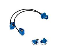 Vecys Fakra C Splitter Cable Fakra C Male to Dual Female RF Coaxial Cable Y Type Splitter RG174 30CM/12In for 2G 3G 4G LTE Antennas Routers Mobile Broadband WLAN Devices
