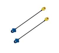 Vecys Fakra C to SMA GPS Antenna Cable RG174 Male Antenna Extension Cable 15CM 5.9 Inch Car GPS Antenna Navigation Module GPS Tracking DVR