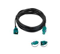 Vecys Fakra Z Cable Fakra Z Male to Fakra Z Female RF Coaxial Cable 16.4 ft/5 m Fakra Z Female to Male Vehicle Antenna Extension Cable RG174 for Car Stereo GPS Navigation