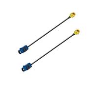 Vecys GPS Cable Fakra C to SMA Plug Pigtail GPS Antenna Adapter Cable RG174 15CM 6 Inch for Car DVR Tracking Antenna GPS Navigation System GPS 2 Pcs