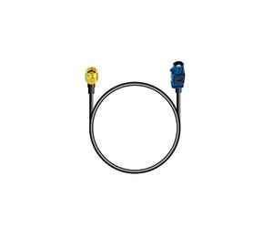 Vecys GPS Fakra C to SMA Plug Pigtail Cable Antenna Adapter Cable RG174 30CM 12Inch for car DVR Tracking System Antenna GPS Navigation System Receivers MULTI-WAY