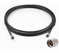 Vecys N to N Male Jumper N Male to Male Low Loss Coaxial Cable VLR400 16.4FT/5M for 3G 4G 5G LTE Antenna Ham Radio GPS WiFi