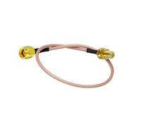 Vecys SMA Cable DAB + WLAN antenna Cable SMA female to SMA male pigtail cable RG178 30cm 11.8inch for 2G 3G 4G Antenna router GSM Bluetooth WLAN LAN WiFi wireless network Ham radio