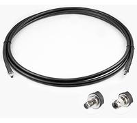 Vecys SMA Cable SMA Male to SMA Female Bulkhead LMR400 10ft /3M RF Coaxial Cable for Router Antenna Signal Enhancer Wireless Adapter