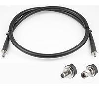 Vecys SMA Cable SMA Male to SMA Female Bulkhead LMR400 3ft /1M RF Coaxial Cable for Router Antenna Signal Enhancer Wireless Adapter