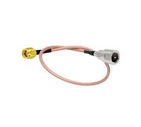 Vecys SMA Male to FME Male RF Coaxial Cable RG316 30cm/12in for 2G 3G 4G LTE Antennes Routers UMTS Mobile Broadband Hsdpa WLAN Wireless