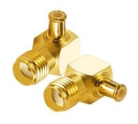 Vecys SMA to MCX DAB Antenne Adapter RF Coax Adapter Auto Radio 2pcs for DAB+ Radio FM/AM Antenna 4G LTE WIFI WLAN Wireless GPS System